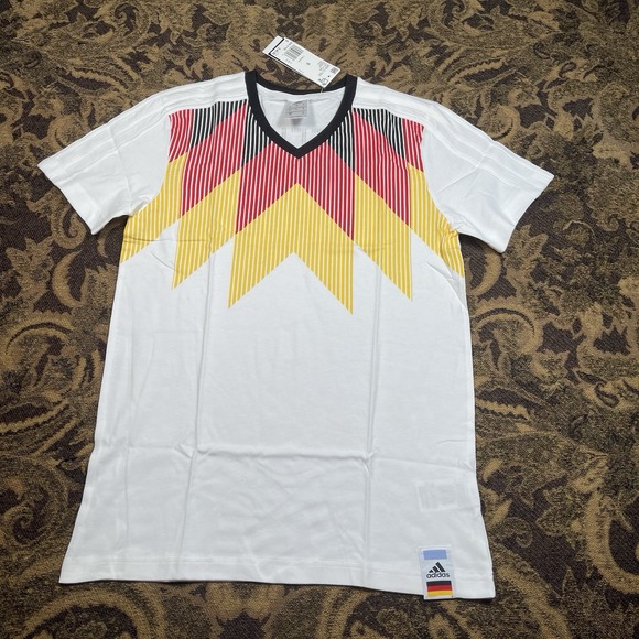 adidas Other - Mens Adidas Germany Retro Soccer Tee Shirt Size Small New